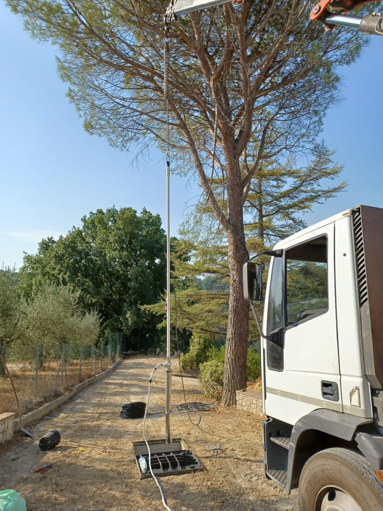 Impianto di sollevamento acque Idraulica